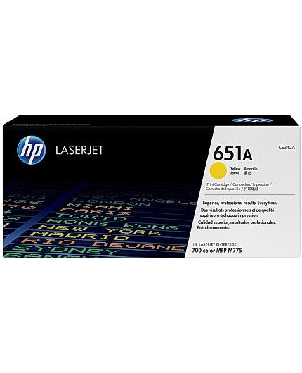 E115787 HP CE342A Toner HP CE342A 16K gul 651A serie